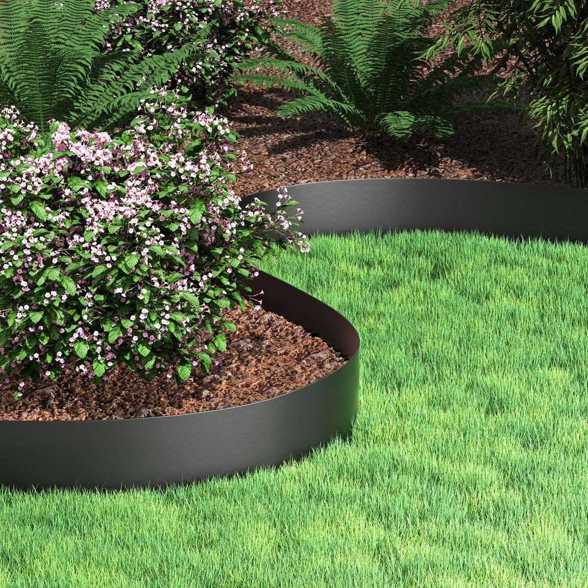 Recycled HDPE material provides durable, eco-friendly landscaping with VEVOR