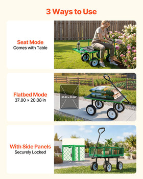 VEVOR removable side panels for carrying oversized items