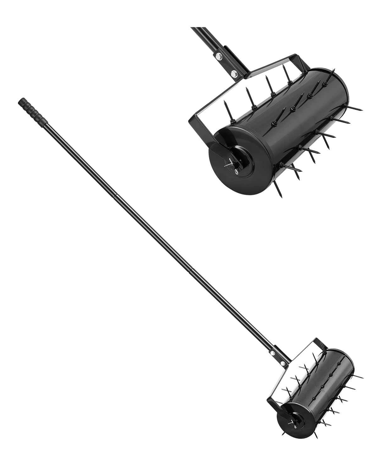 VEVOR rolling lawn aerator assembly enables quick setup for immediate lawn care.