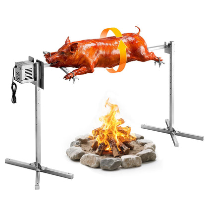 VEVOR 52in rotisserie frame ready for large backyard gatherings