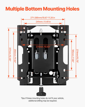 VEVOR 50cm extension wire enables flexible wiring setups for easier installation.