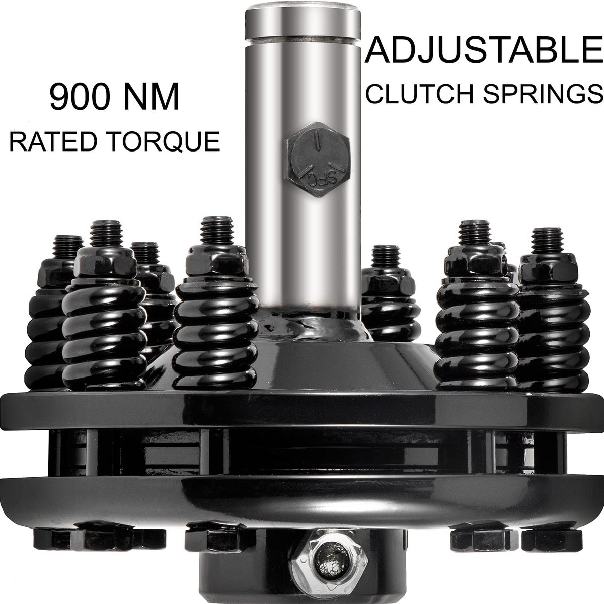 VEVOR slip clutch with PTO safety bolts and safe installation