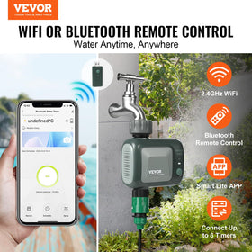 VEVOR timer connected to the Smart Life app for remote control.
