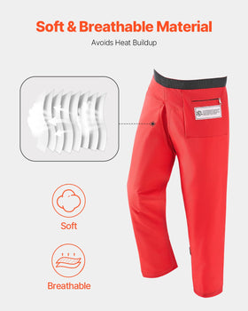 VEVOR soft inner lining enhances comfort during long work sessions.