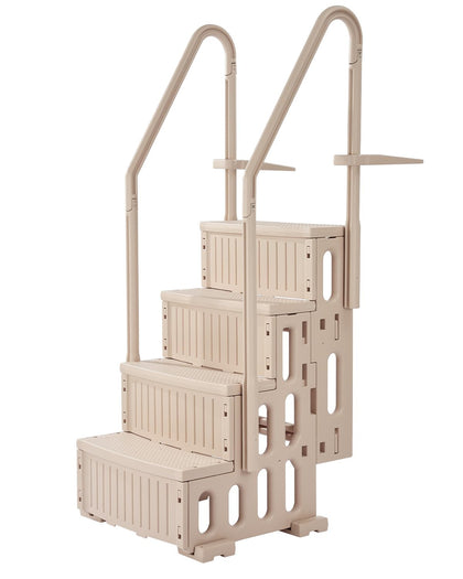 VEVOR 4-step pool ladder with safe entry and stability.