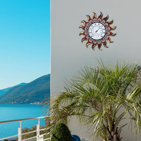 VEWOGARDEN compact outdoor thermometer doubles as a stylish home accent