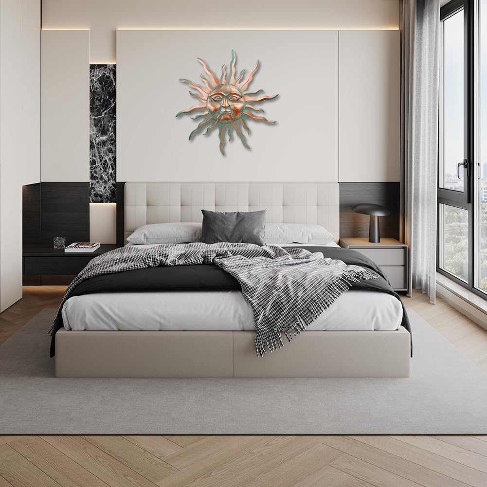 VEWOGARDEN sun wall decor suits bohemian mediterranean and eclectic spaces