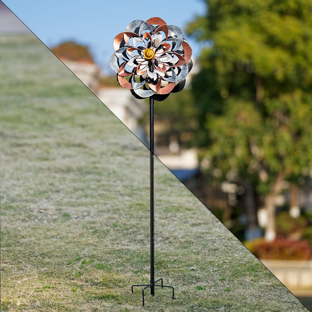 VEWOGARDEN ideal for patios or garden paths with kinetic art appeal