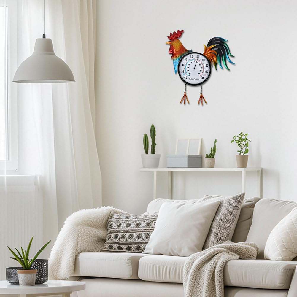 VEWOGARDEN garden patio thermometer helps plan outdoor activities with climate awareness.