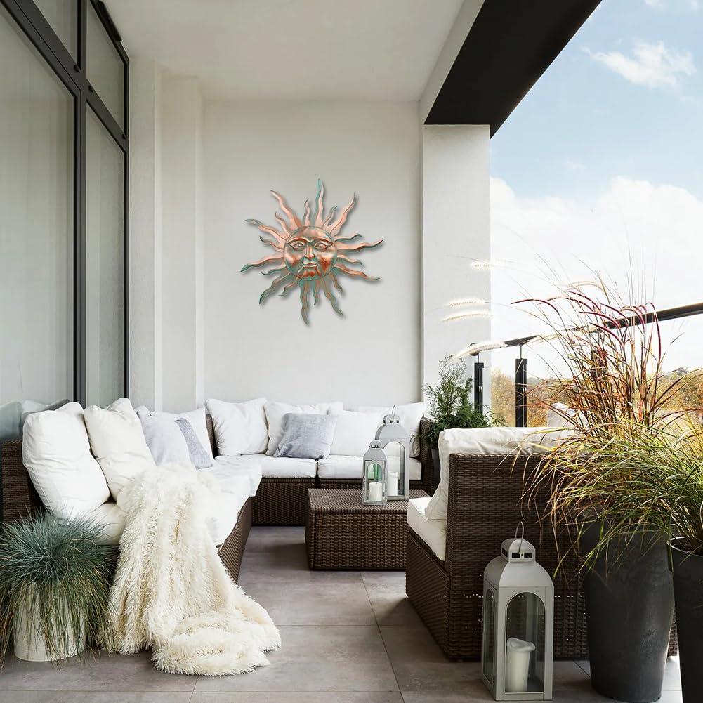 VEWOGARDEN sun wall decor makes a gift that enhances entryways or living areas