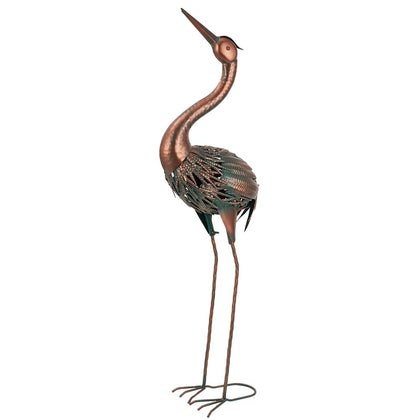 VEWOGARDEN Heron front view statue adds timeless garden charm