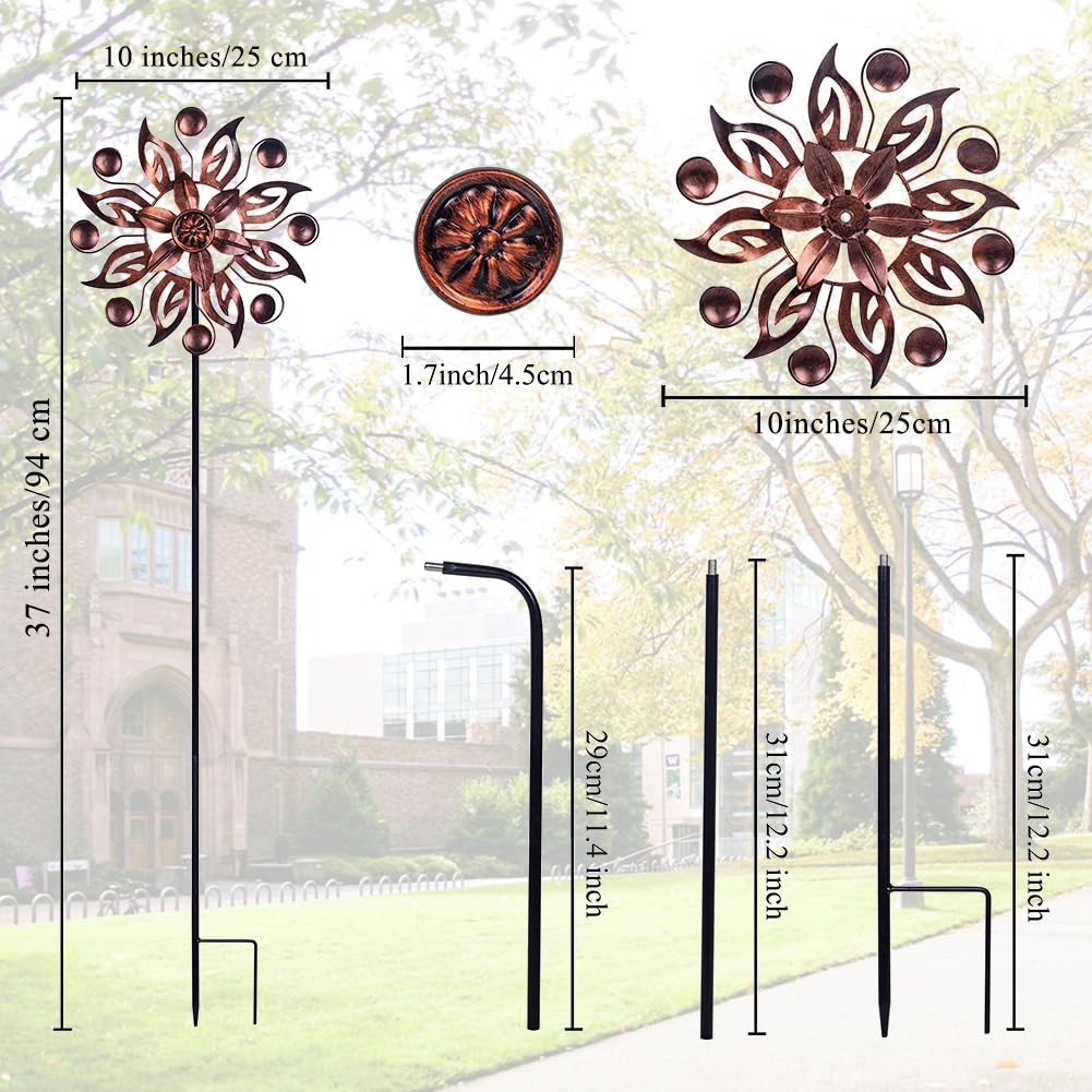 VEWOGARDEN metal ground base stake provides stable positioning