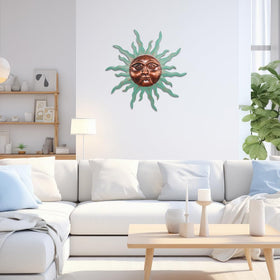 VEWOGARDEN 30-inch sun sculpture for gift-giving and housewarming celebrations