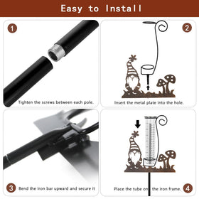 vewolight height-adjustable stand keeps readings at eye level