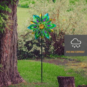 Ideal front yard decor with dramatic wind-sculpture motion from VEWOSTAR.