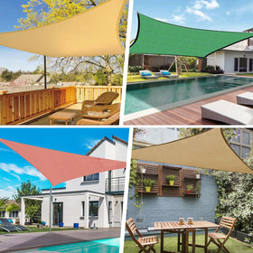 Vexoria sun shade on a patio highlighting versatile outdoor use