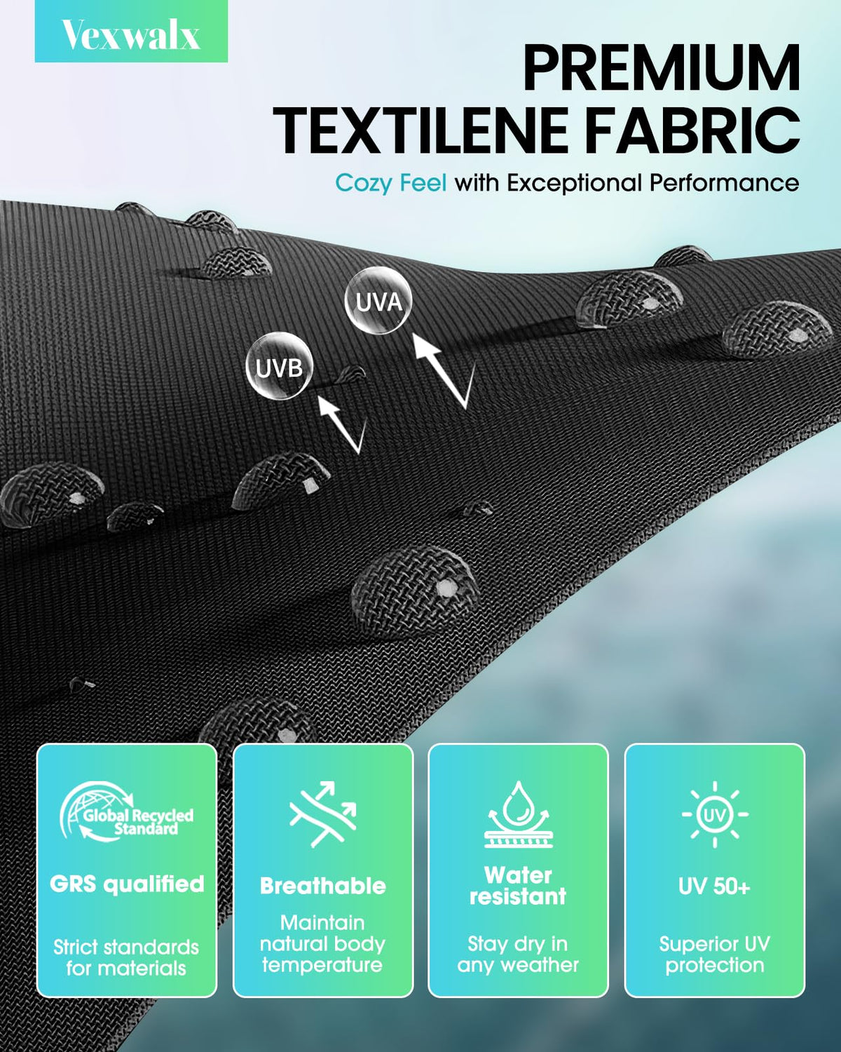 Vexwalx patio lounge chair easy to wipe clean and maintain.