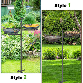 VeyFolzin.st durable, weatherproof finish resists rust for seasons of outdoor enjoyment.