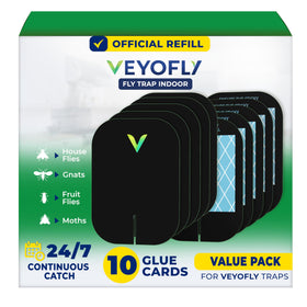 VEYOFLY fly trap indoor refill glue board for ultra-sticky pest capture