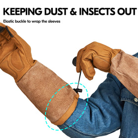 Vgo... abrasion-resistant leather with 2mm foam padding boosts durability.