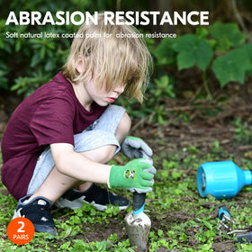 Vgo foam palm anti-slip coating provides better grip during gardening tasks.