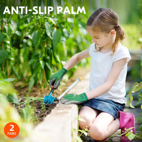 Vgo moire grain palm texture adds durability and grip for tiny dirt-covered chores.