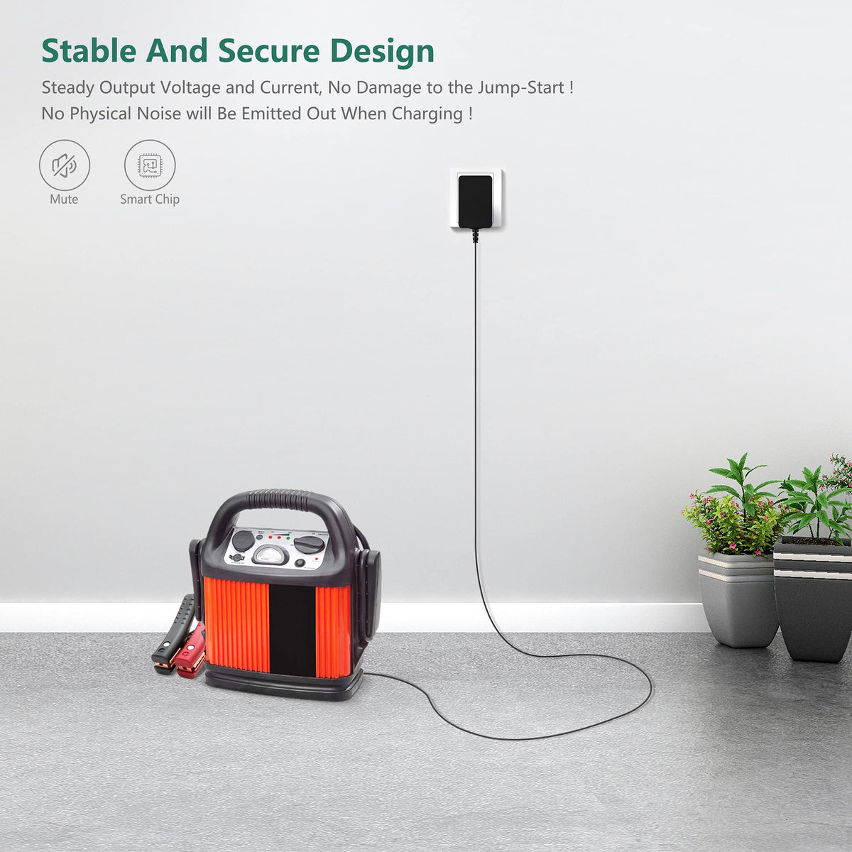 VI Energy high-efficiency adapter enabling faster charging