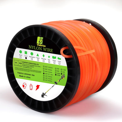 VIABRICO square-edged string for cleaner, faster trims.