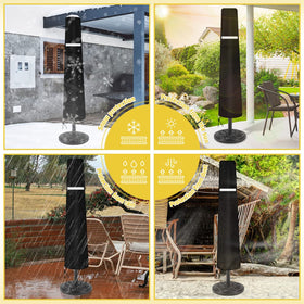 Viadom all-weather protection keeps your umbrella ready year-round.