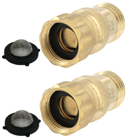 Vibrant Yard heavy-duty brass regulator exterior for drip irrigation.