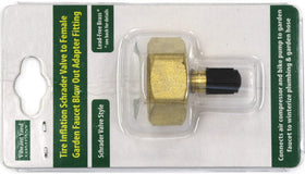 Vibrant Yard Schrader valve blowout assembly used to remove water.