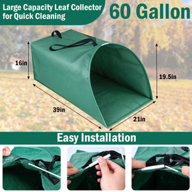 VICAMB heavy-duty polypropylene bag resists tears for repeated outdoor use