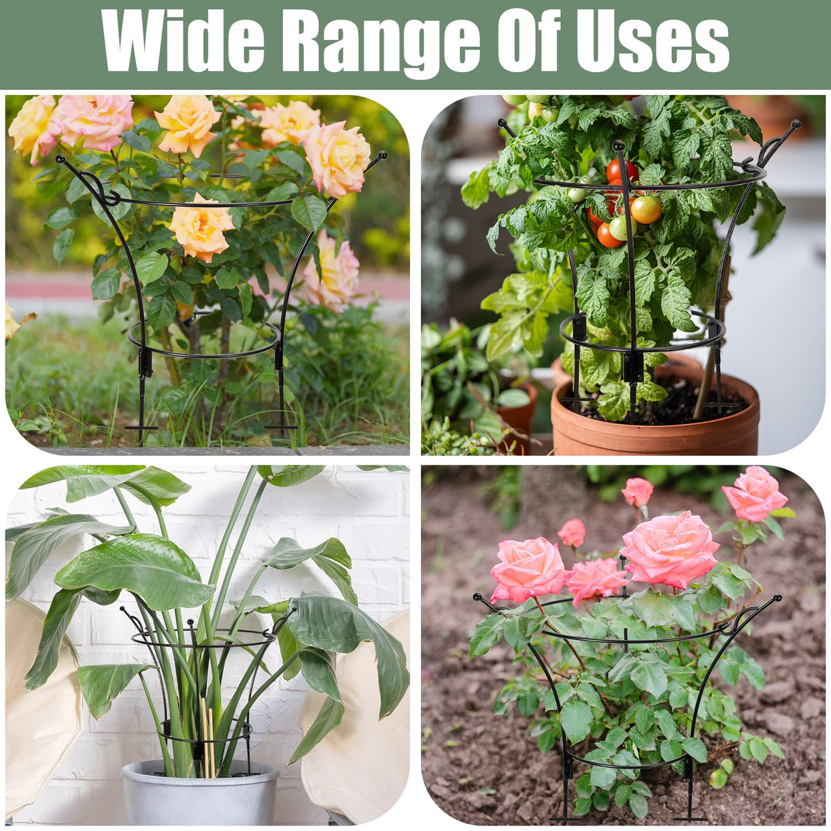 VICAMB durable rose support kit maintains vertical bouquets