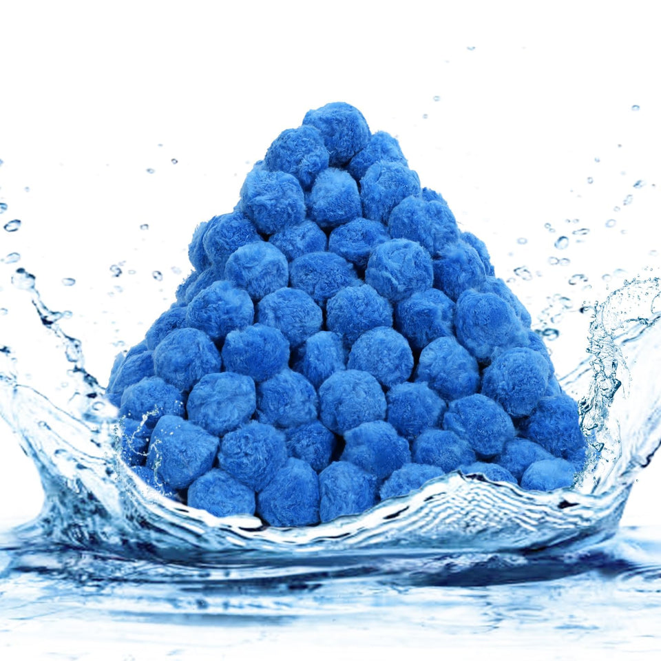 VICAMB 2in diameter filter ball improves pool filtration efficiency.