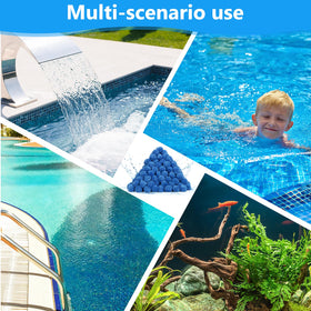 VICAMB filter ball used in aquariums and water features.