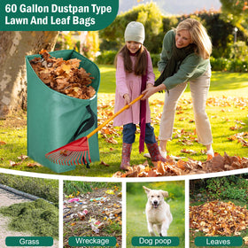 VICAMB multi-purpose yard bag suits outdoor cleaning and garden tasks