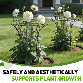 vicamb peony cage bouquet shape guide for fuller displays
