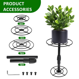 VICAMB included wrench and screws for quick planter riser installation