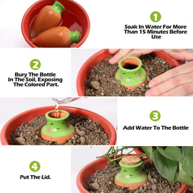 VICAMB terra cotta water saving irrigation supports healthy root growth