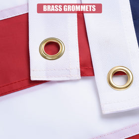 VICDRIA brass grommets reinforce hanging stability on porches