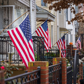 VICDRIA heavy-duty flag ready for standard flagpoles and outdoor display