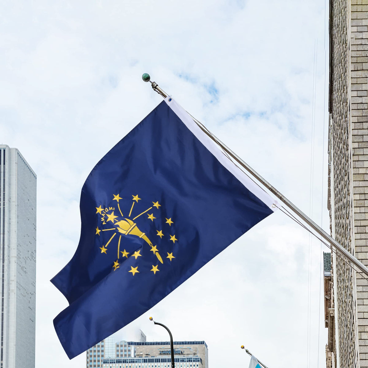 VICDRIA flag pole-ready outdoor banner for events.