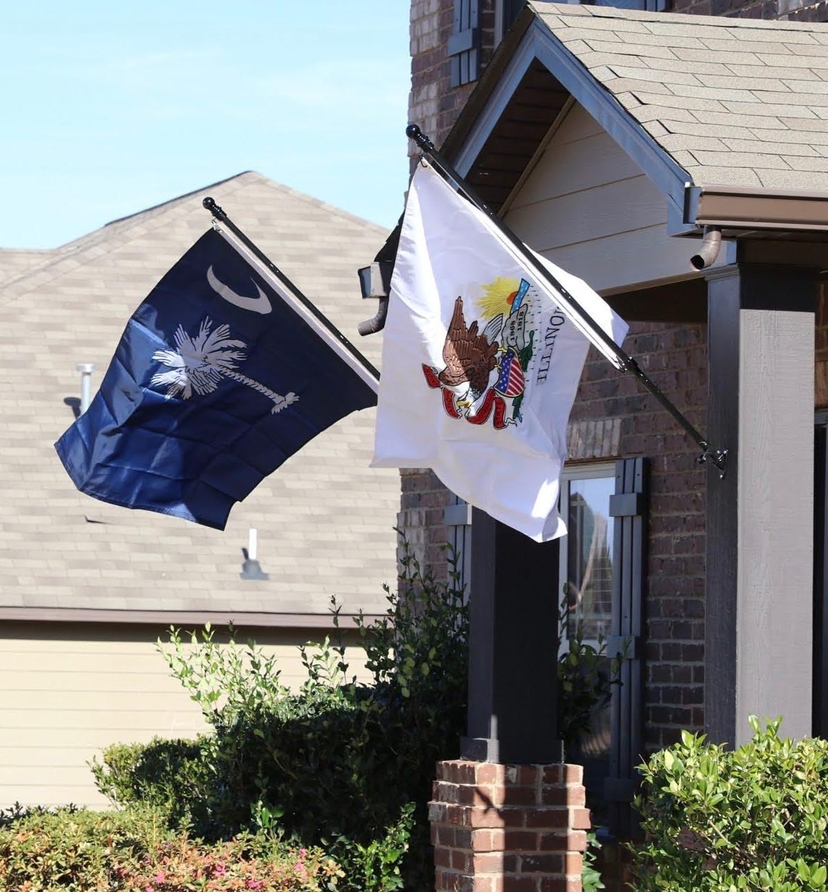 VICDRIA South Carolina flag ready for gifting to veterans or family