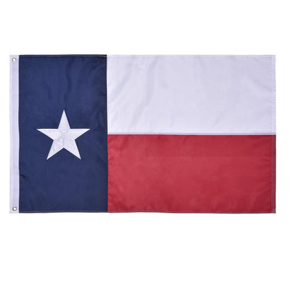 VICDRIA Texas flag 3x5 outdoor embroidery for durable outdoor display