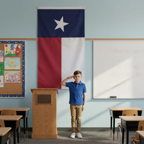 VICDRIA Texas flag bright color and stain resistance for outdoor use
