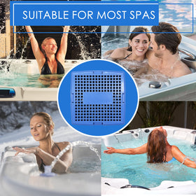 Vickmons blue mineral stick design enhancing spa aesthetics and performance