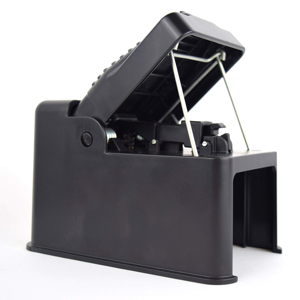 Victor 0626 black box gopher trap, easy-set ready for quick deployment.