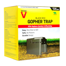 Victor 0626 trap outdoors with weather-resistant design.
