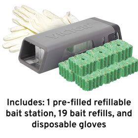 Victor Fast-Kill child-resistant casing helps keep kids safe.