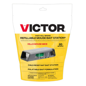 Victor Fast-Kill station ready-to-use bait for quick setup.